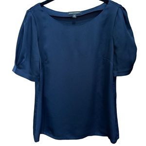 Banana Republic Navy Blue Blouse Size Small
